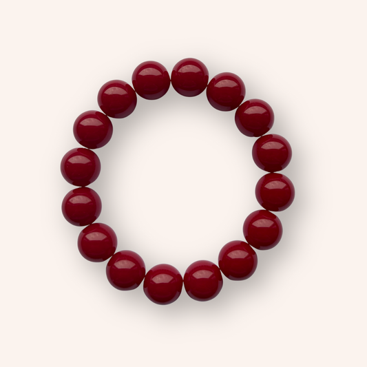 Rode kralen armband