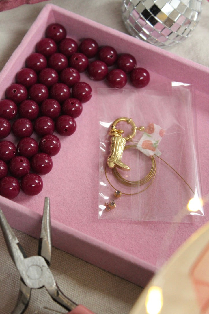 DIY Pakket bruin – Maak je eigen ketting