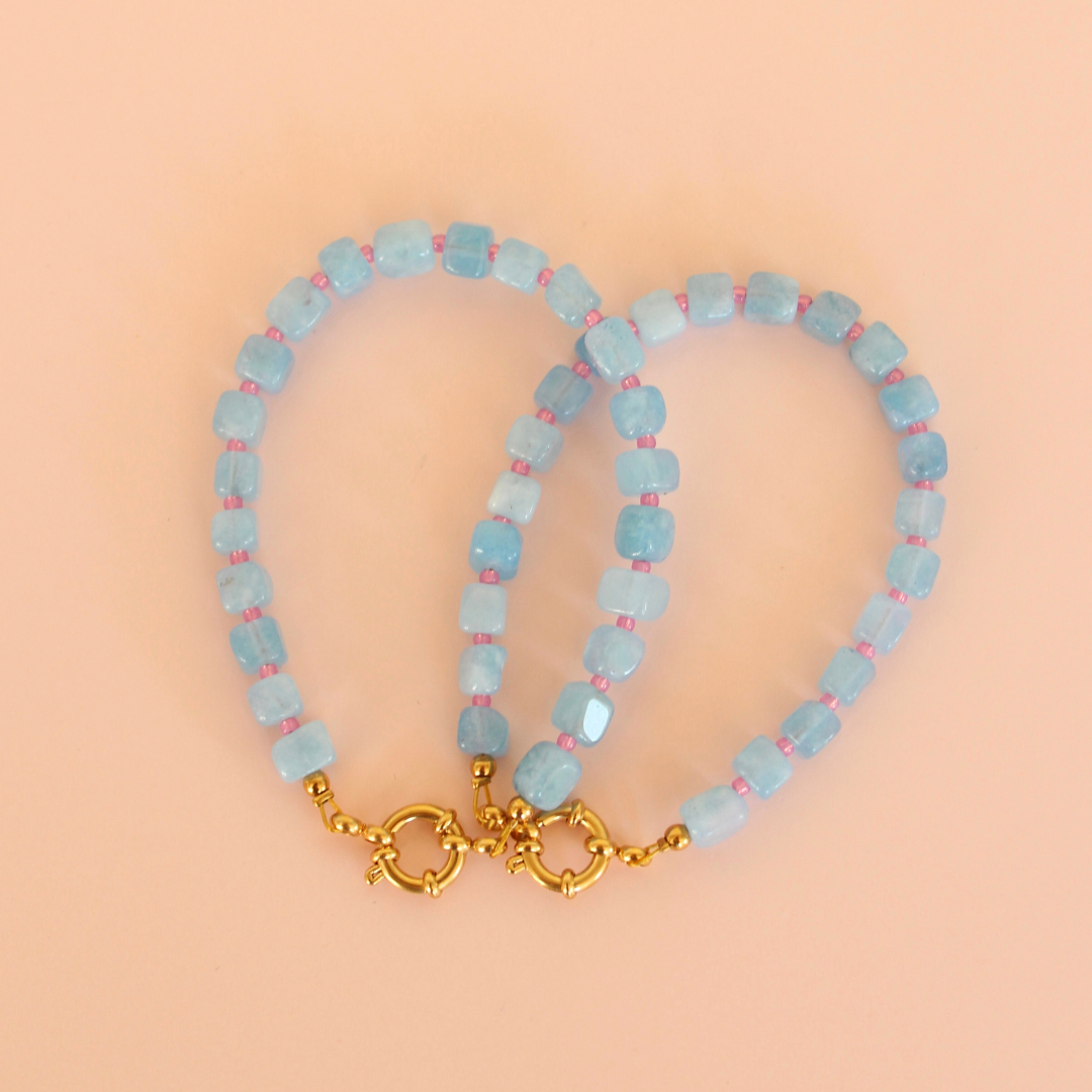 Sky blue armband
