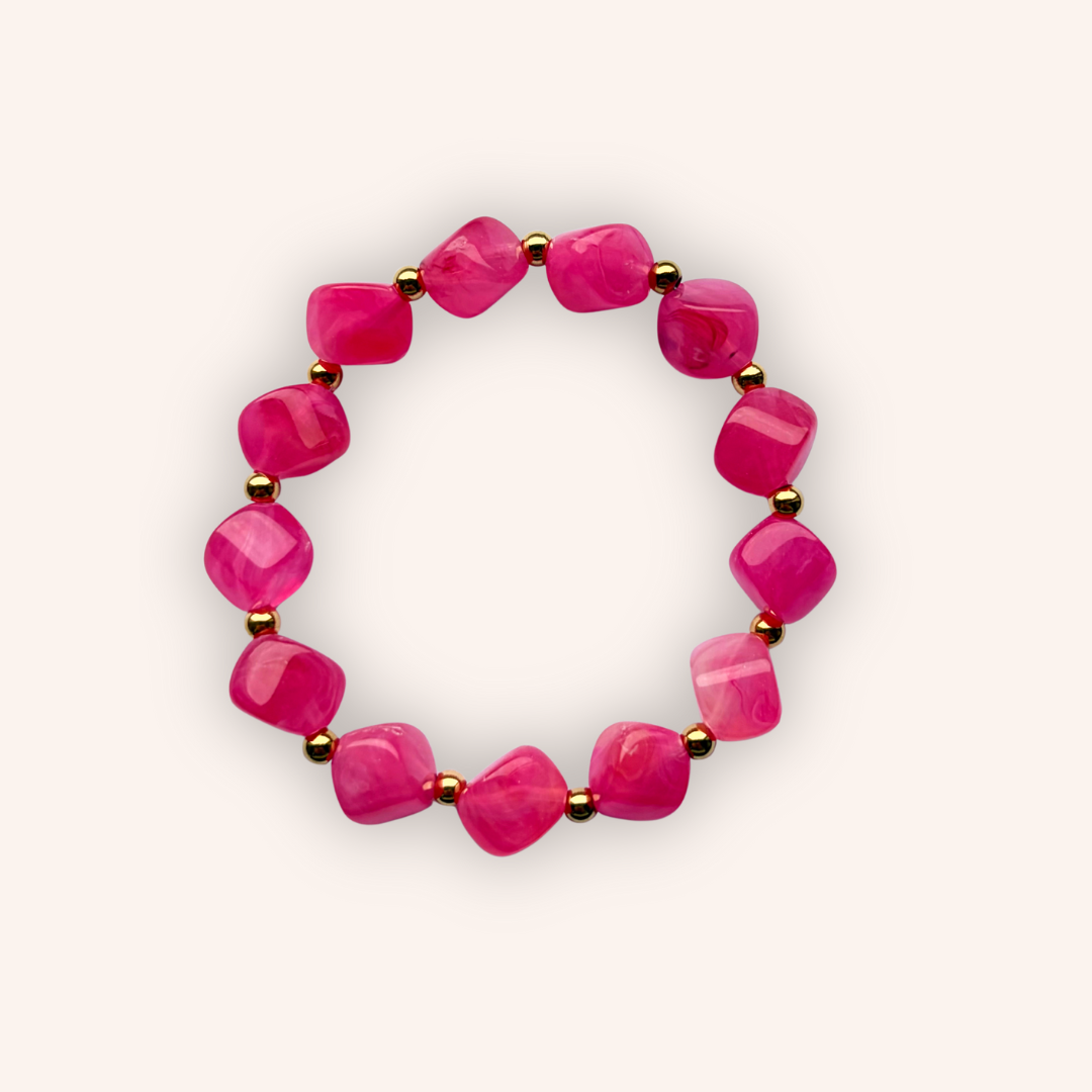 Roze armband