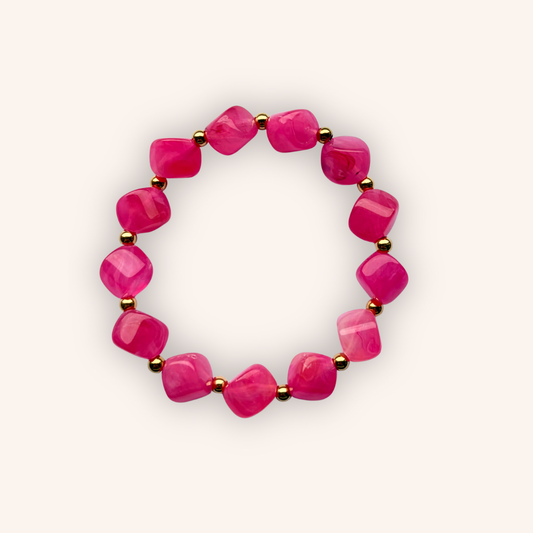 Roze armband