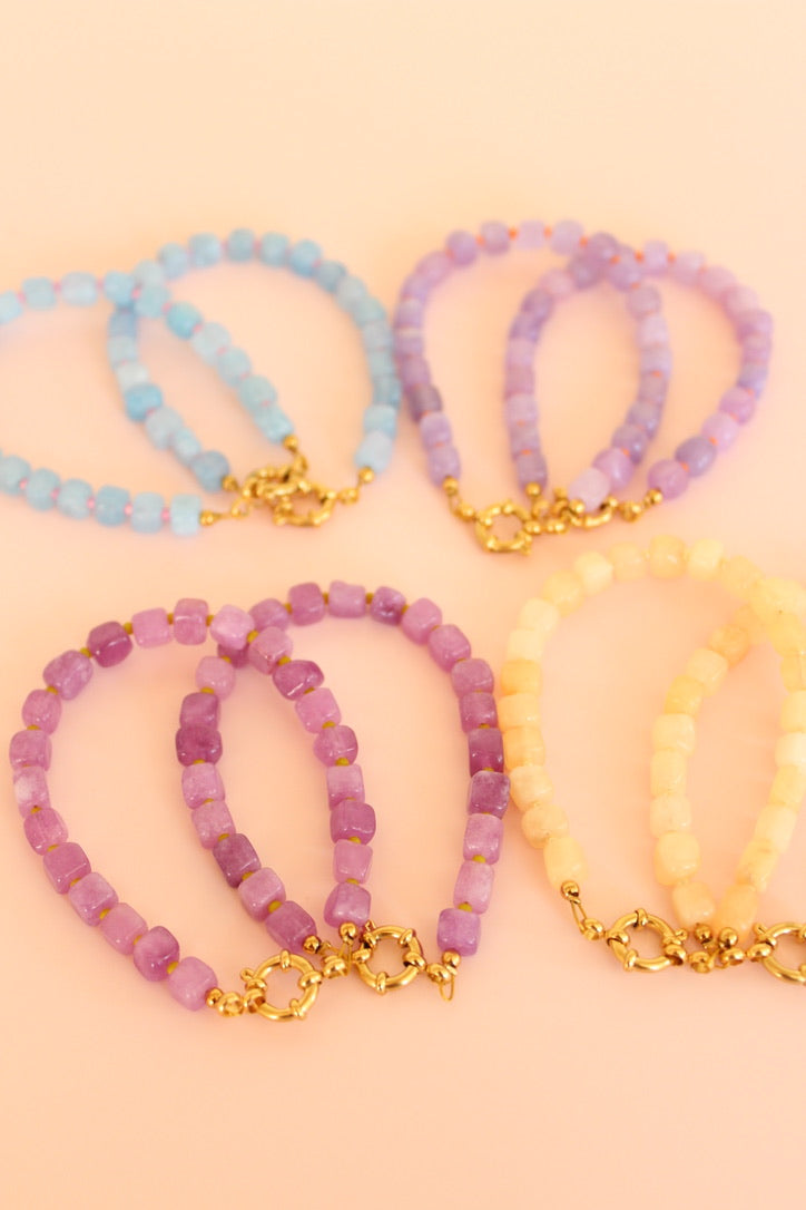 Purple orange armband