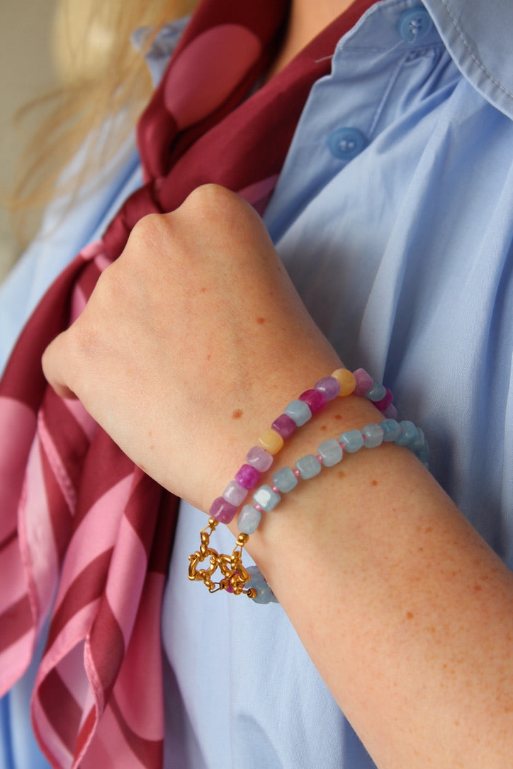 Sky blue armband