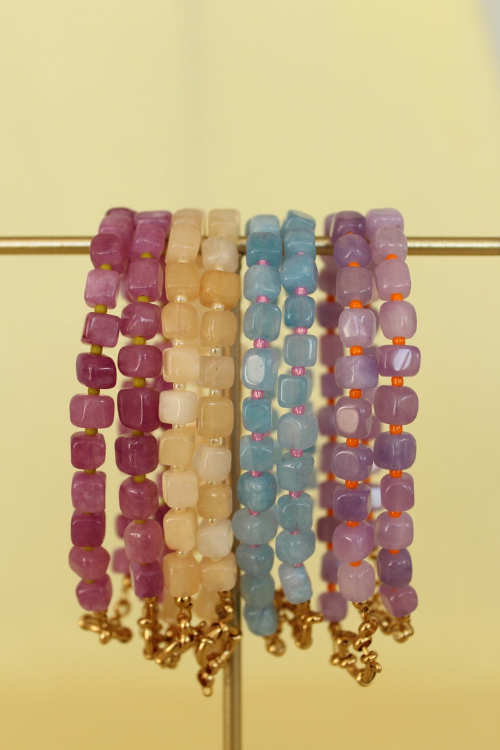 Purple orange armband