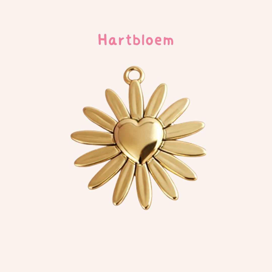 Lightly pink and red kralenketting