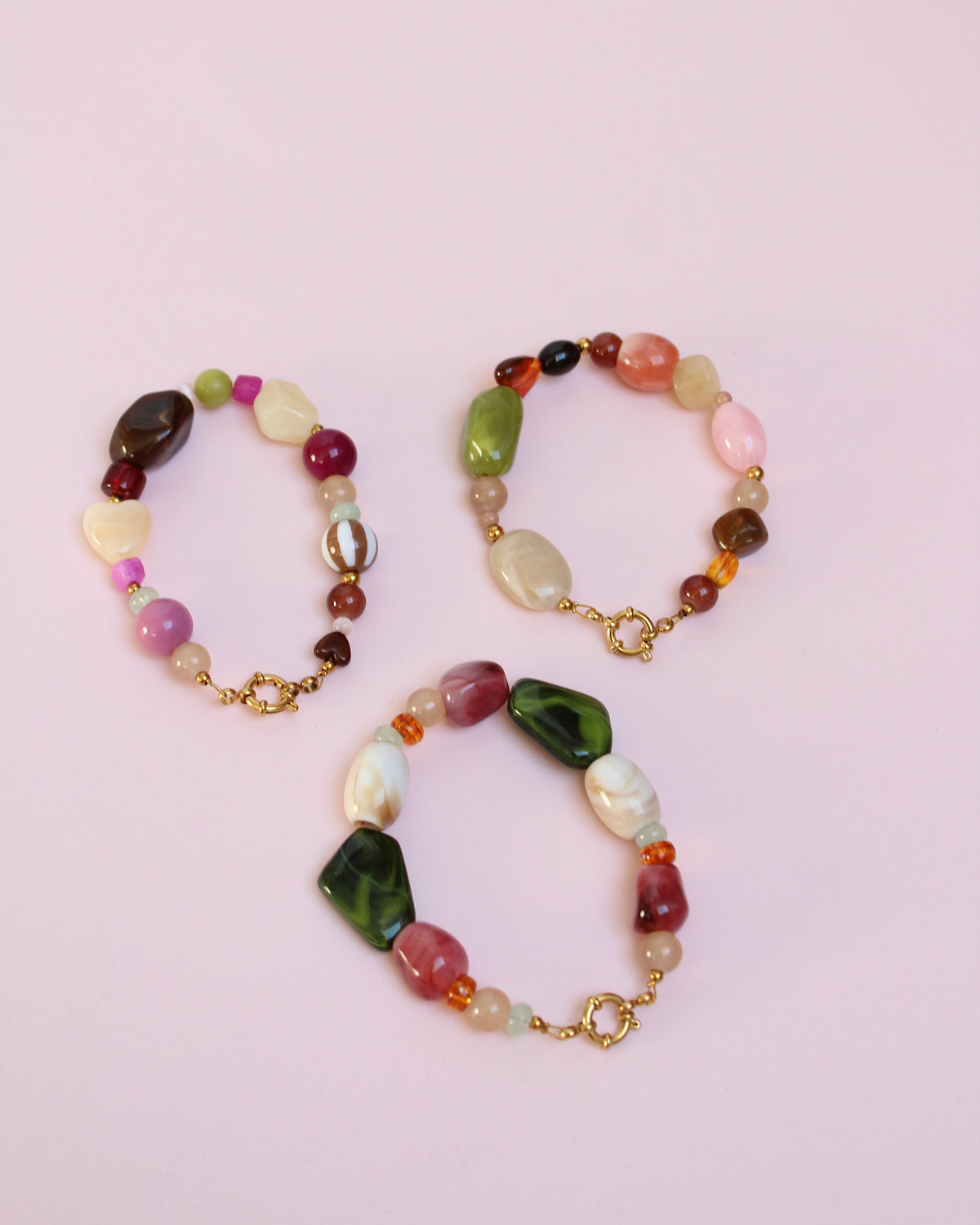 Blush garden armband