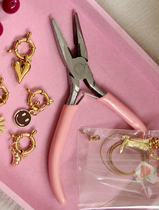 Roze knijptang